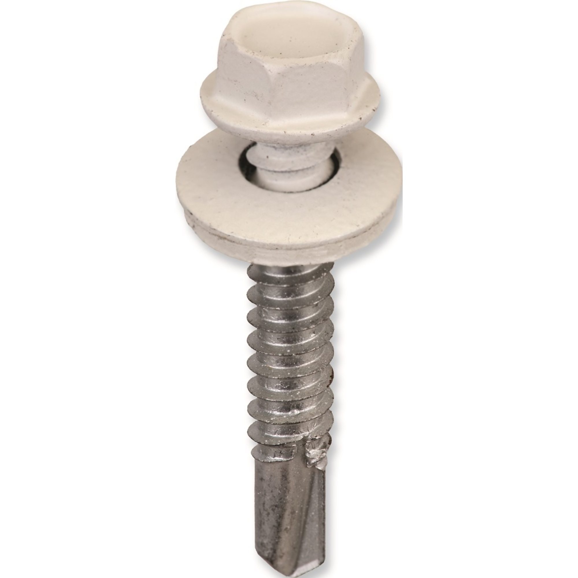 Acorn Hardware, Metal to Metal Screws #14X1-1/2in. White, Model# SW-MM1412W250